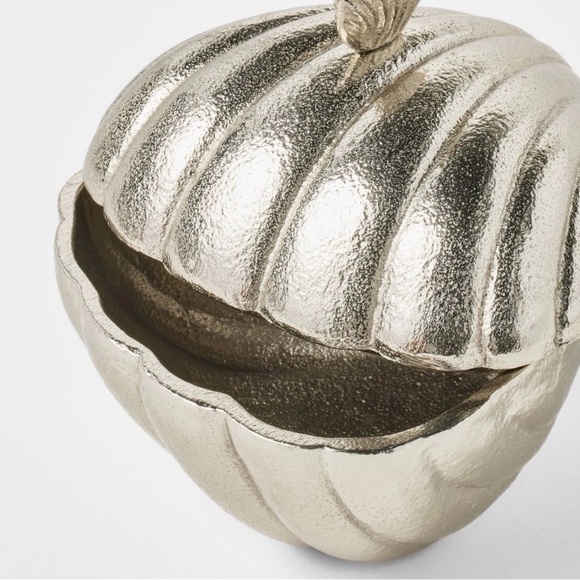 Studio McGee Shell Silver Container - Picture 4 of 5